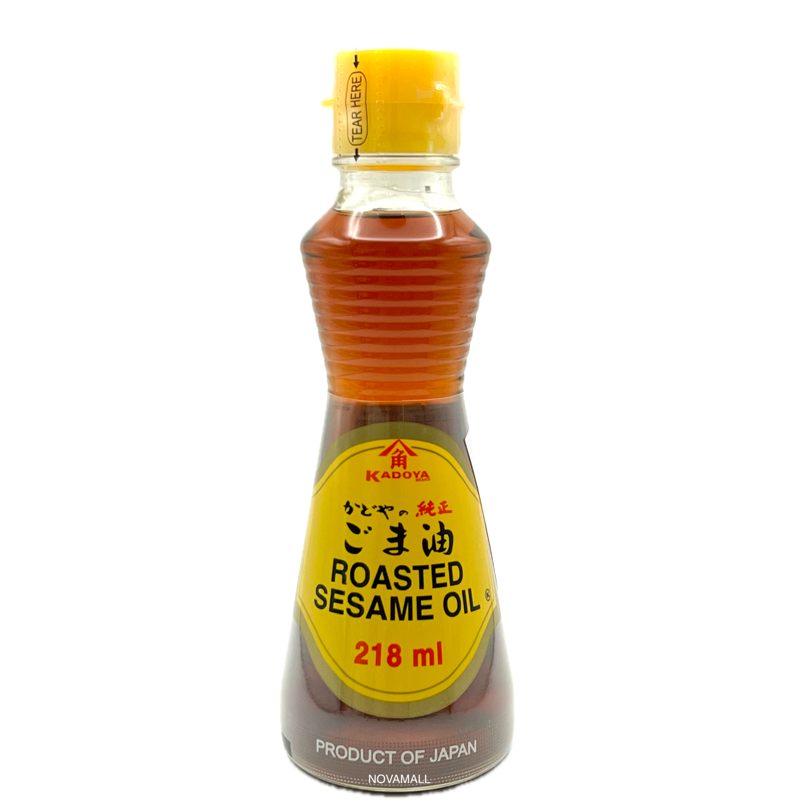 Kadoya 100% Pure Sesame Oil 角谷 胡麻油 ゴールド 200g (218ml)