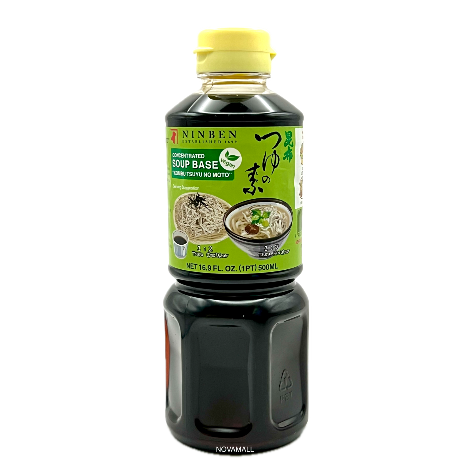 Ninben Kombu Tsuyu No Moto Concentrated Soup にんべん 昆布つゆの素 500mL