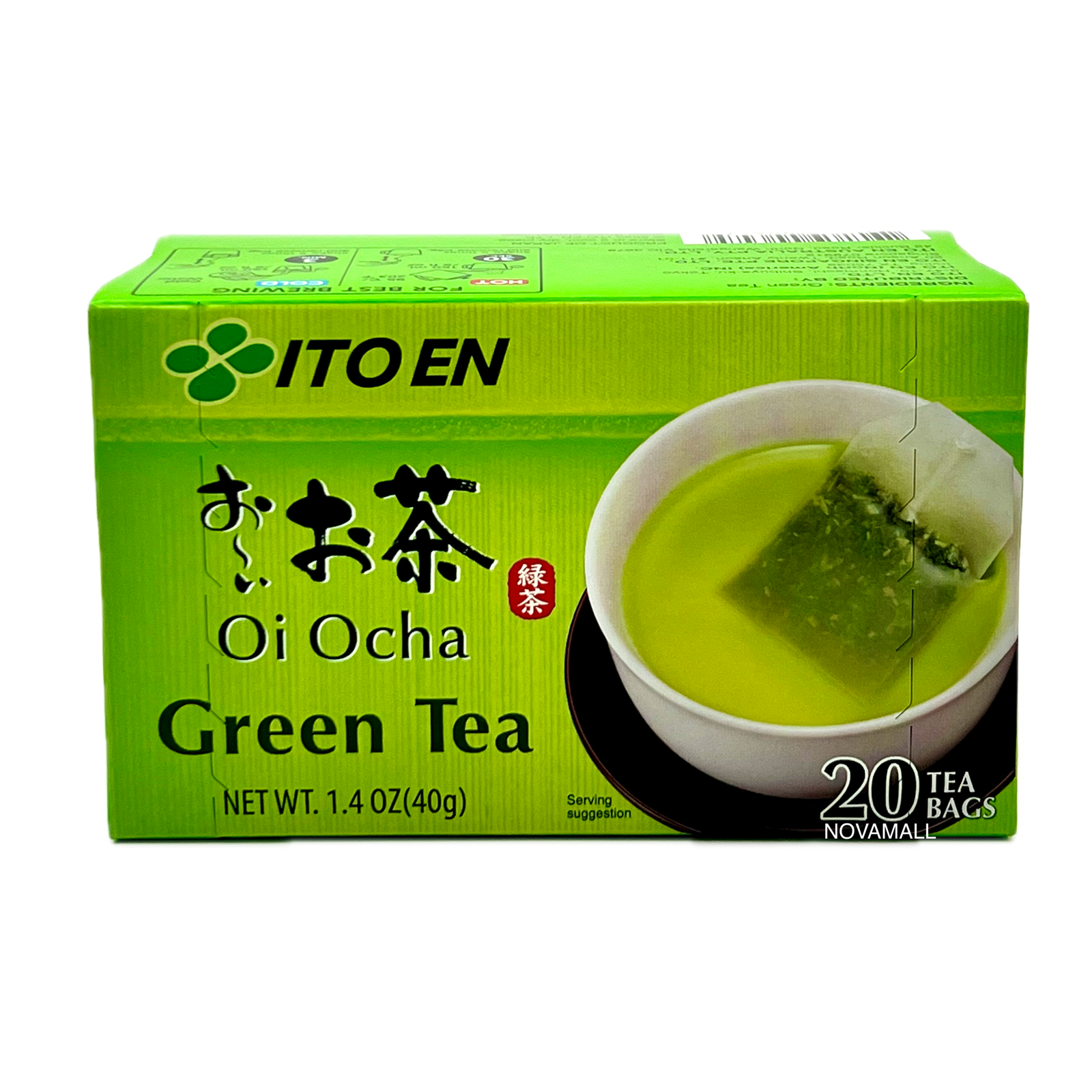 ITO EN Oi Ocha Green Tea 伊藤園 ティーバッグ40g (20 Bags)