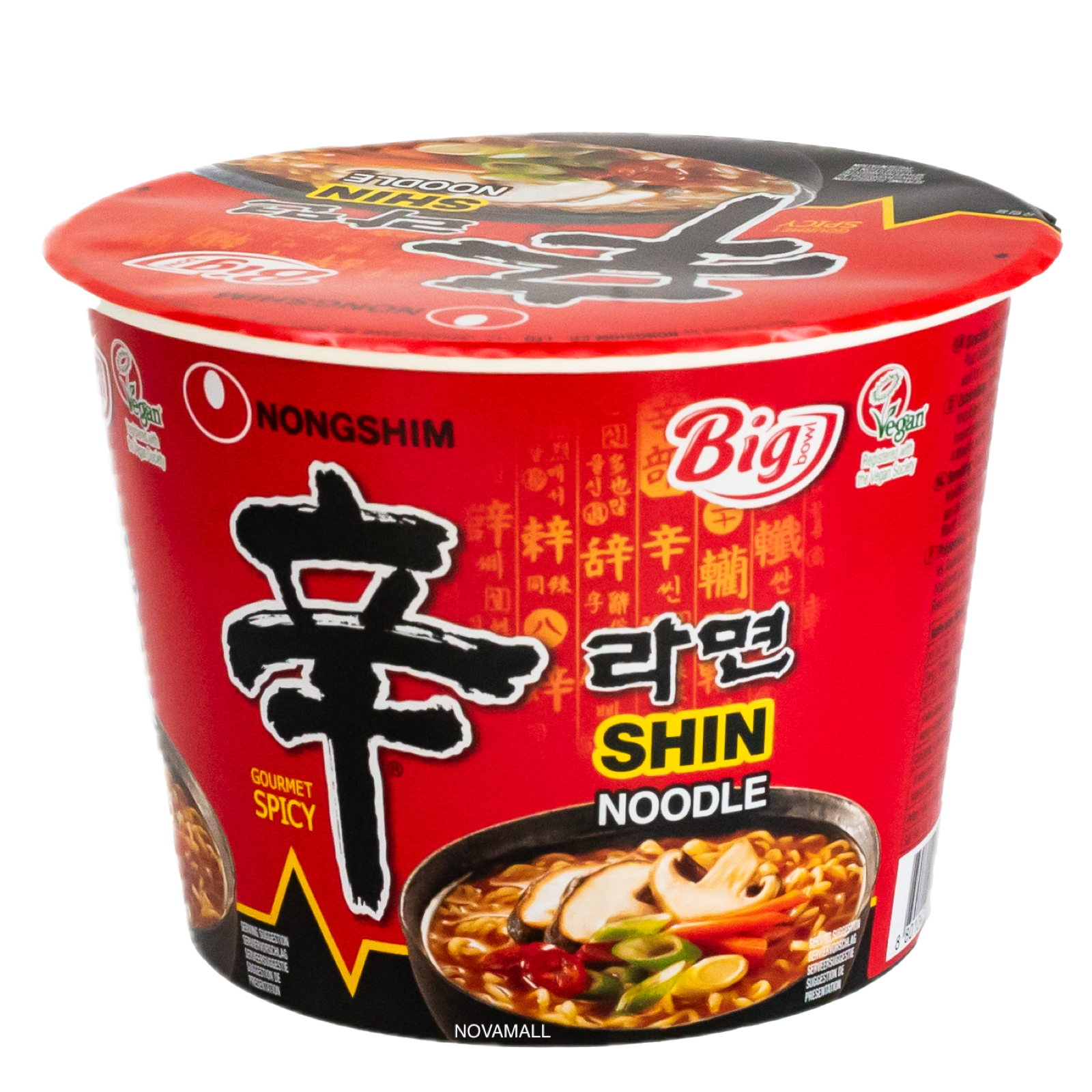 Nongshim Shin Big Bowl Noodle 농심 신 큰사발면 114g