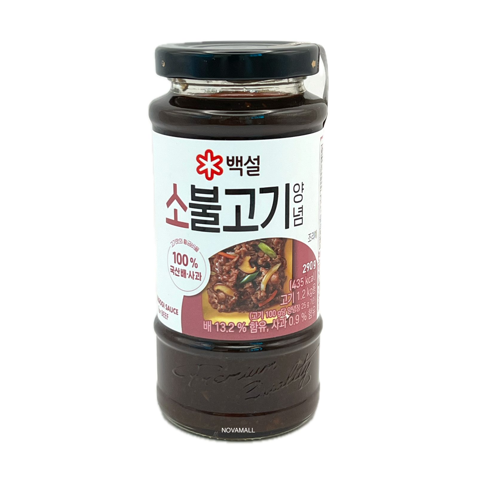 Beksul BBQ Sauce For Beef Bulgogi 백설 사과배소불고기양념 290g