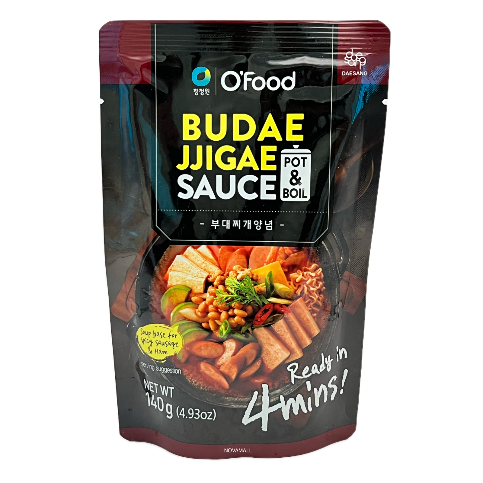 O'Food Spicy Budae Stew Sauce 오푸드 고메레서피 부대찌개양념 140g