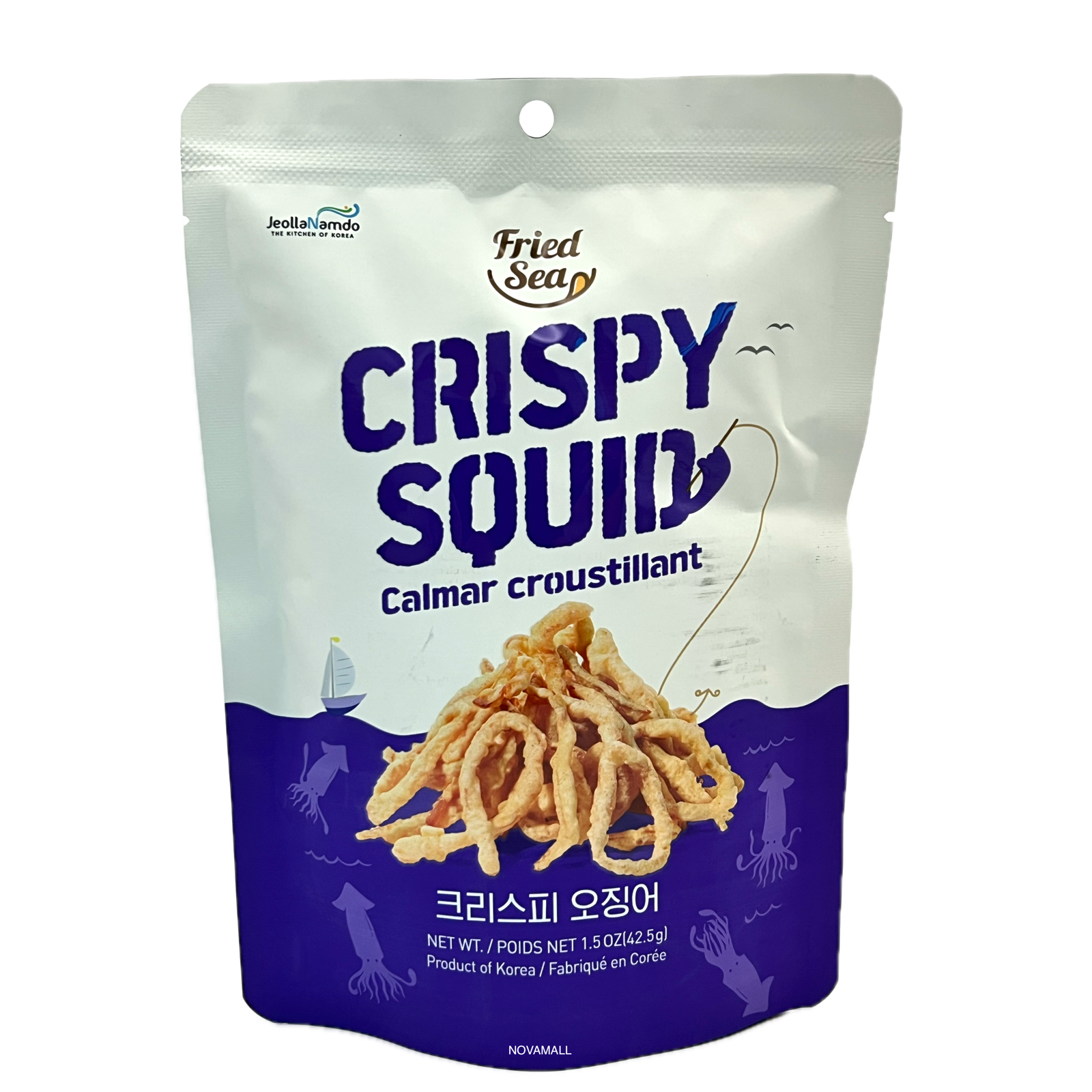 Arawoom Crispy Fried Squid Original 아라움 크리스피 오징어 42.5g