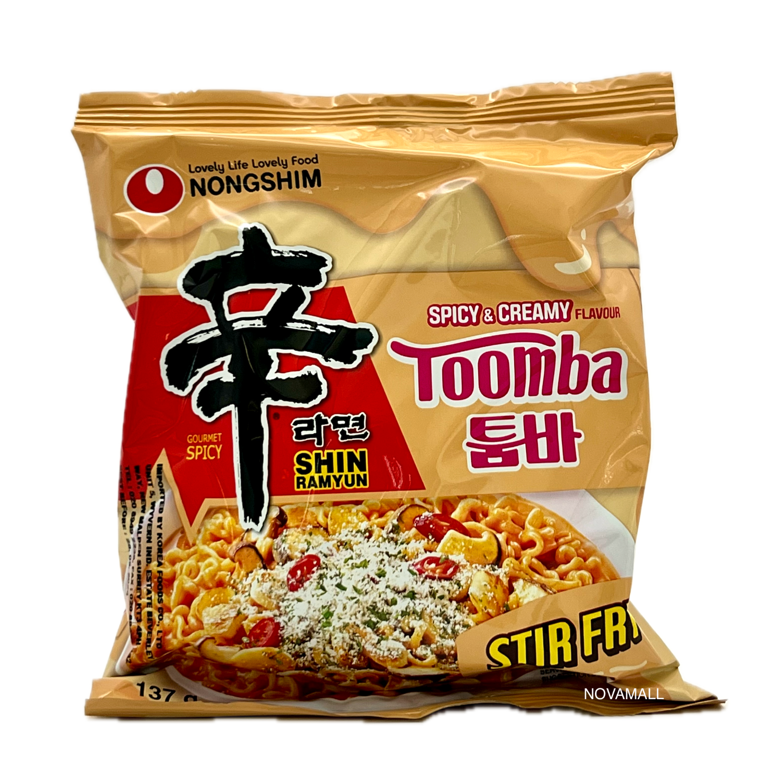 Nongshim Shin Ramyun Toomba 농심신라면 툼바 137g