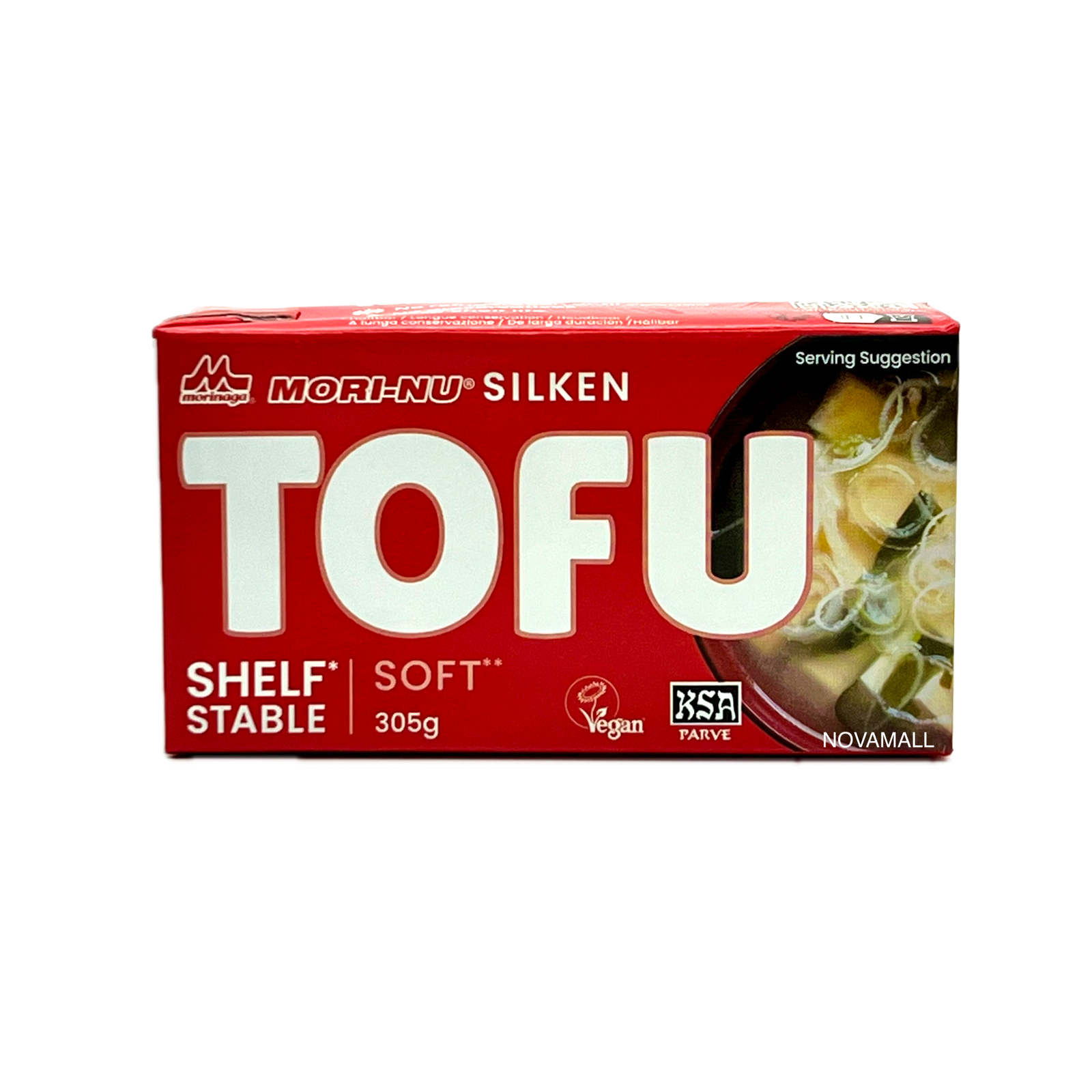 MORINAGA Mori-Nu Tofu Soft 305g (Non-frozen) 305g
