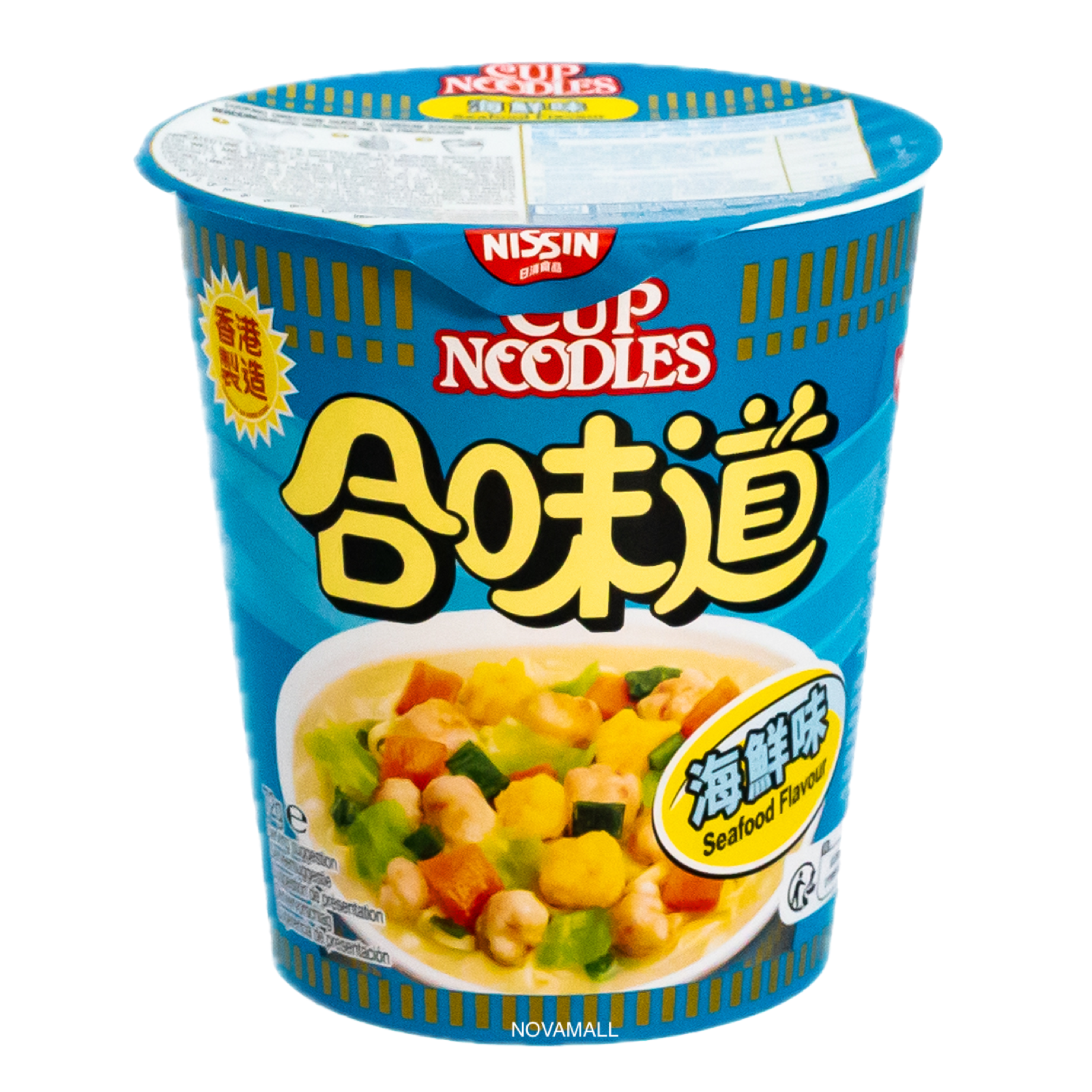 Nissin Cup Noodles Seafood Flavour 72g