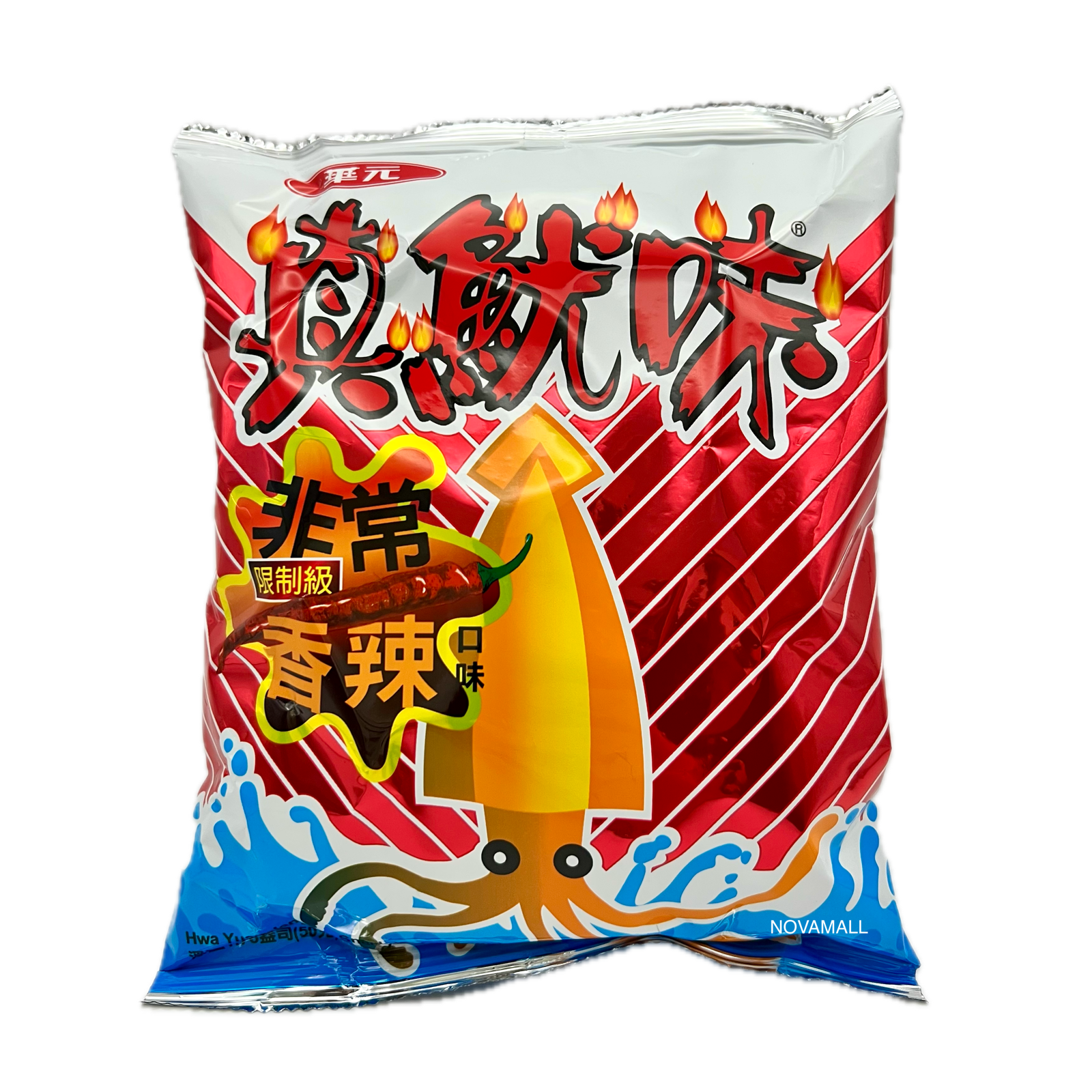 Hwa Yuan Jenyowe Snack Spicy Flavour 50g