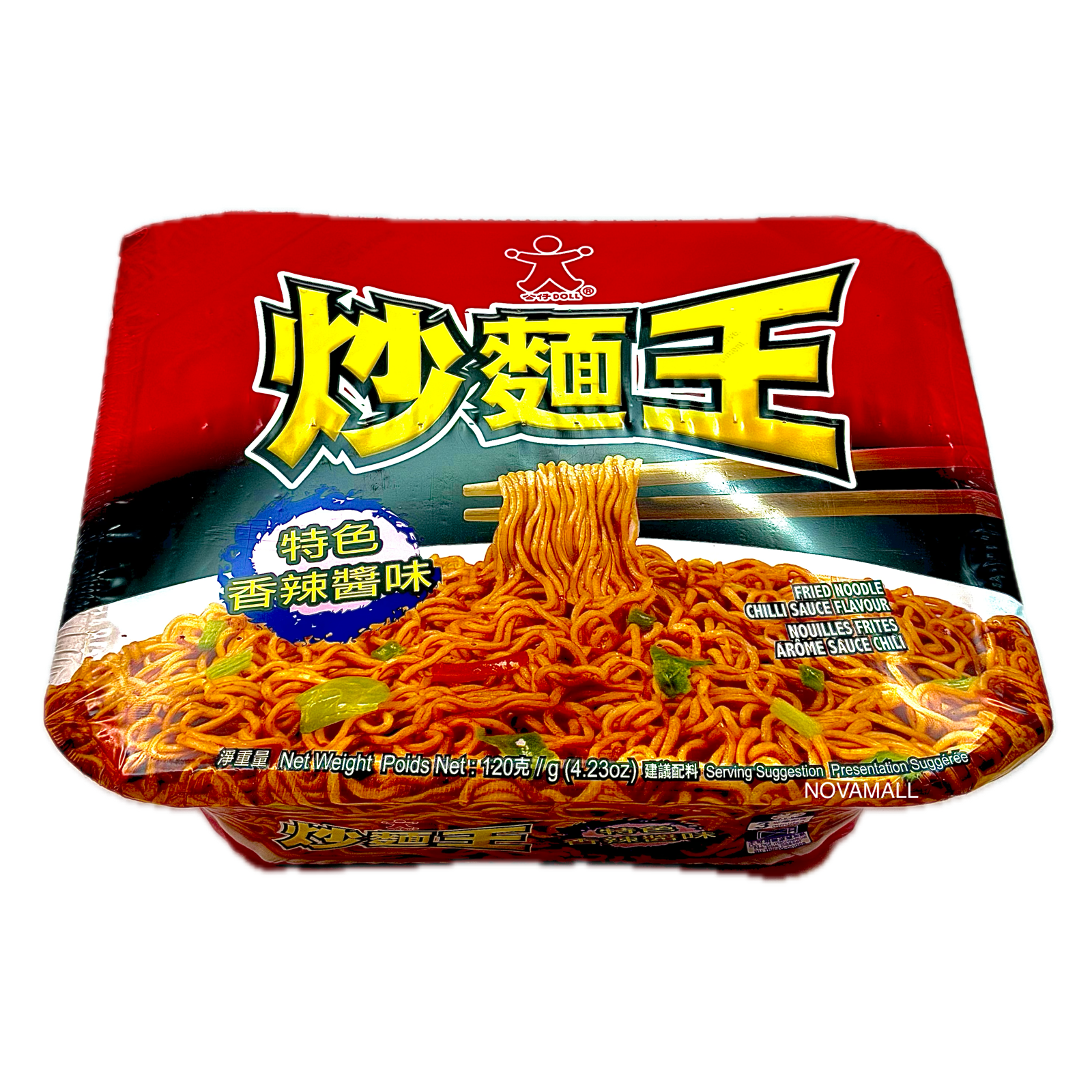 Doll  Fried Noodle Chilli Sauce Flavour 120g