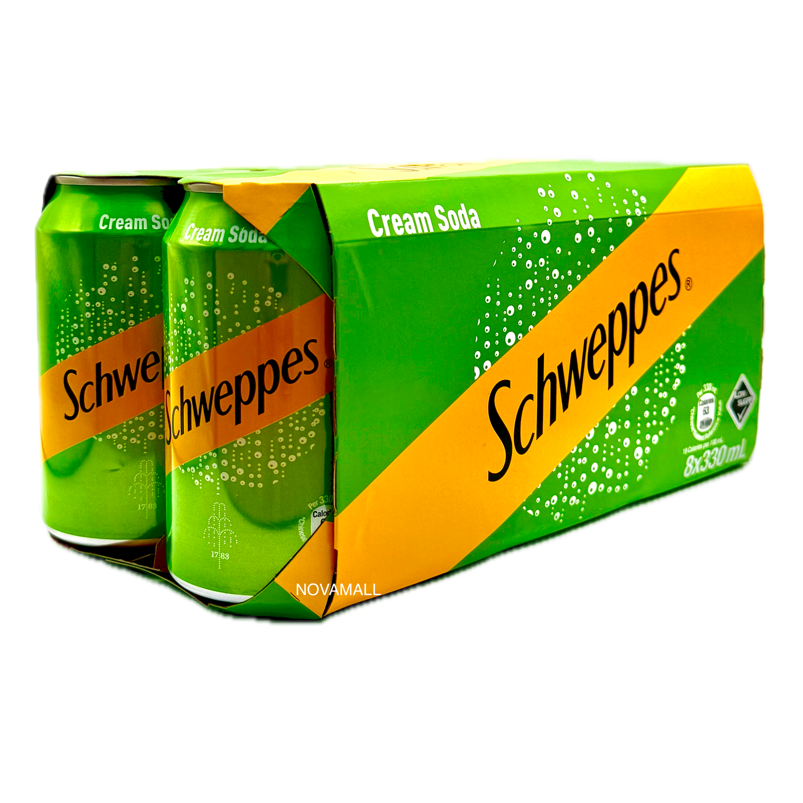Coca Cola Schweppes Cream Soda 330mL x 8
