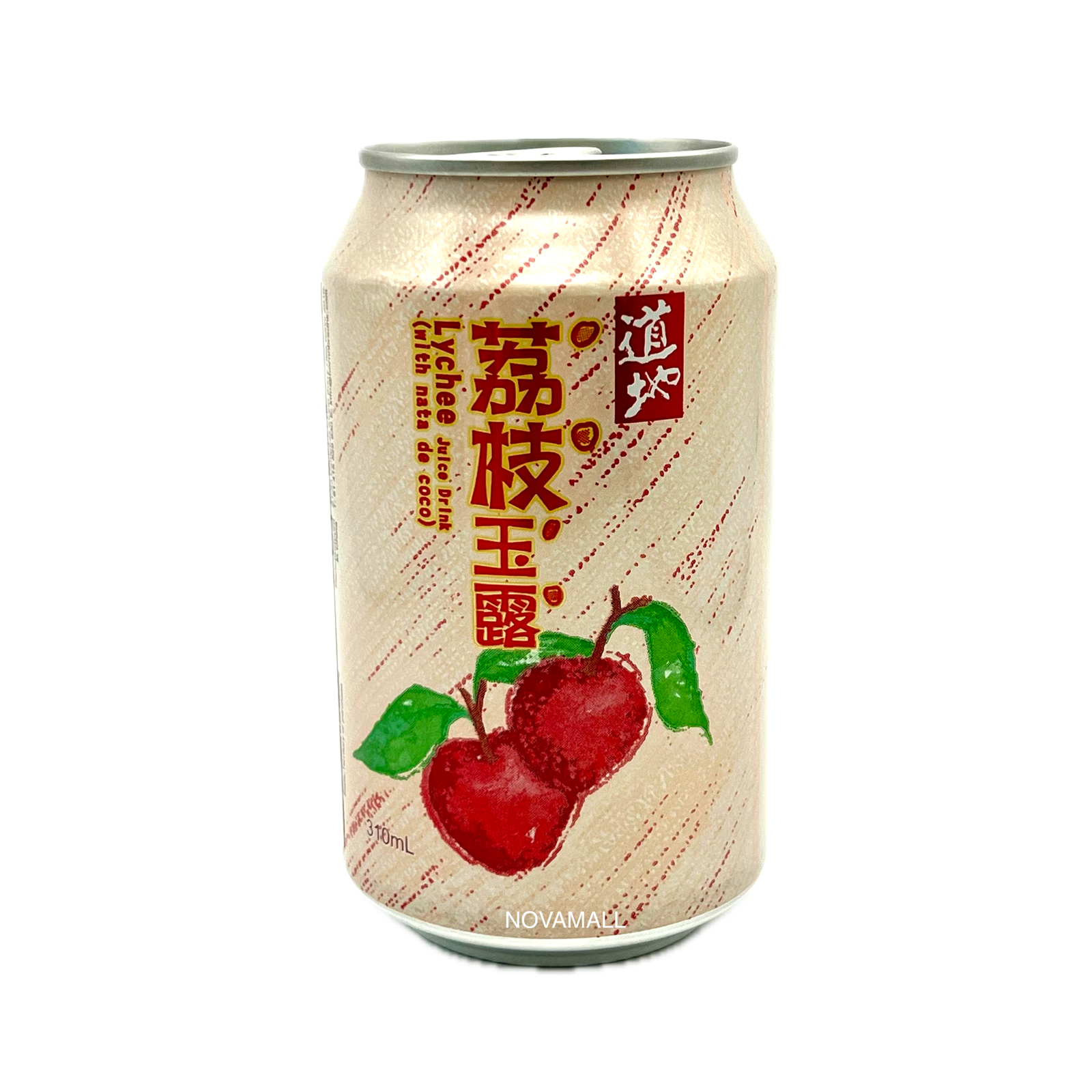 Tao Ti Lychee Juice Drink With Nata De Coco 310mL