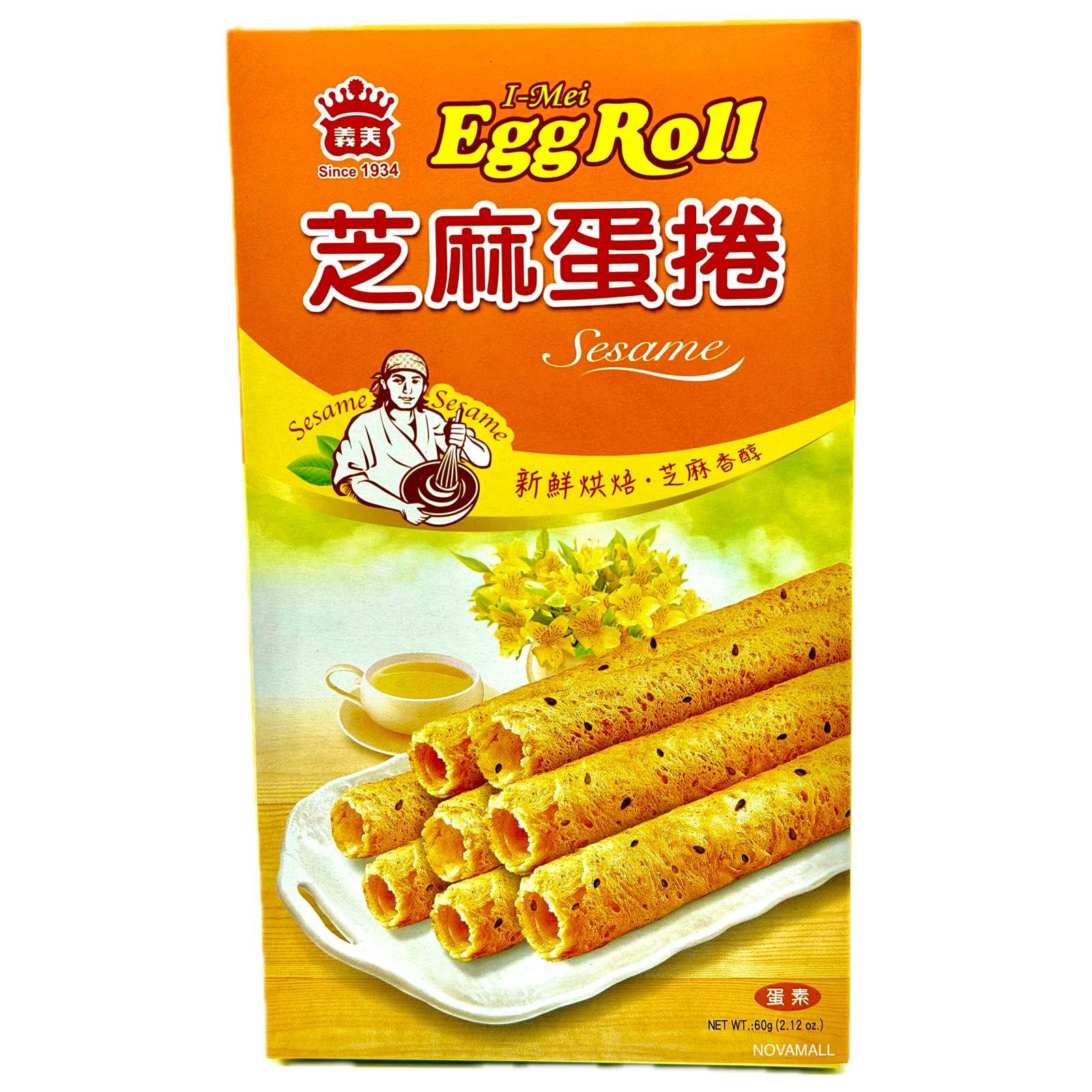 IMEI Egg Roll Sesame Flavour 60g