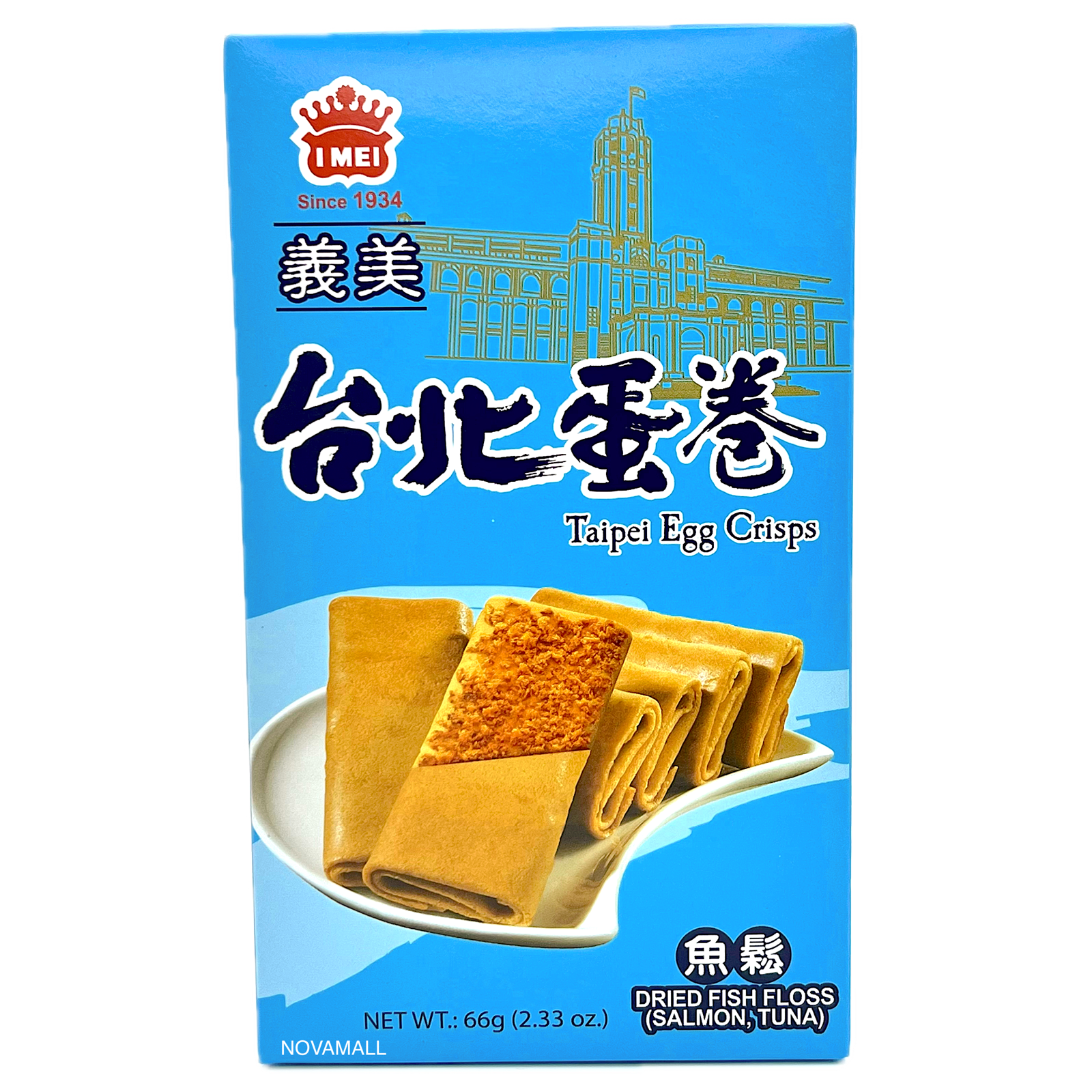 IMEI Taipei Egg Crips Fish Floss 66g