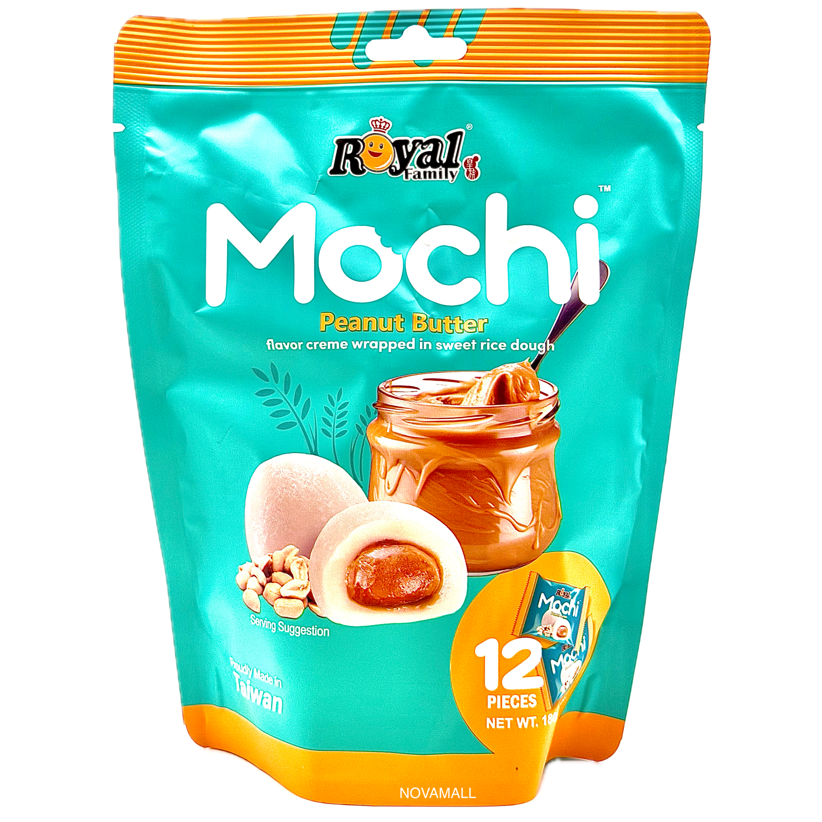 Royal Family Peanut Butter Mochi 180g