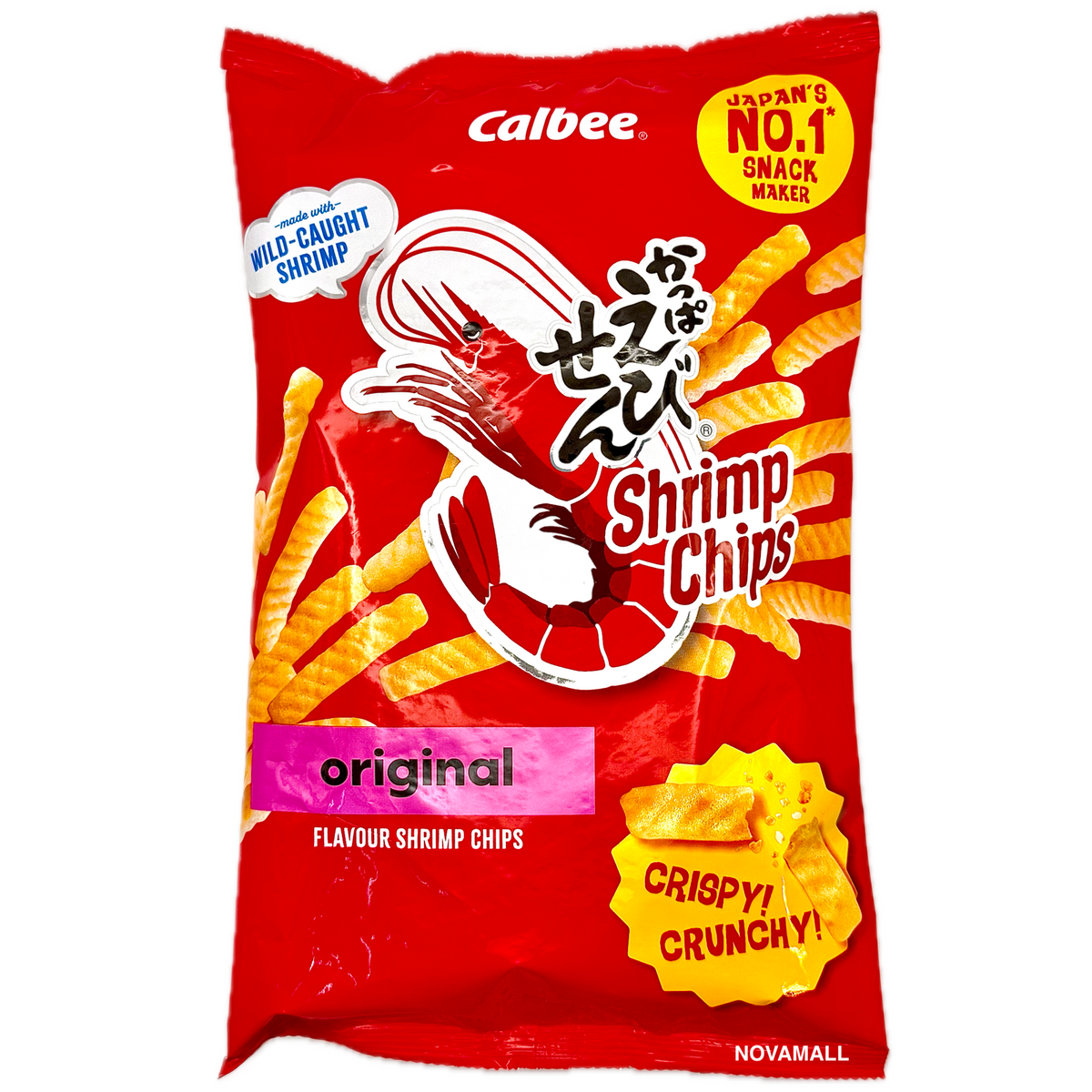 Calbee Prawn Crackers Original カルビー かっぱえびせん オリジナル 90g