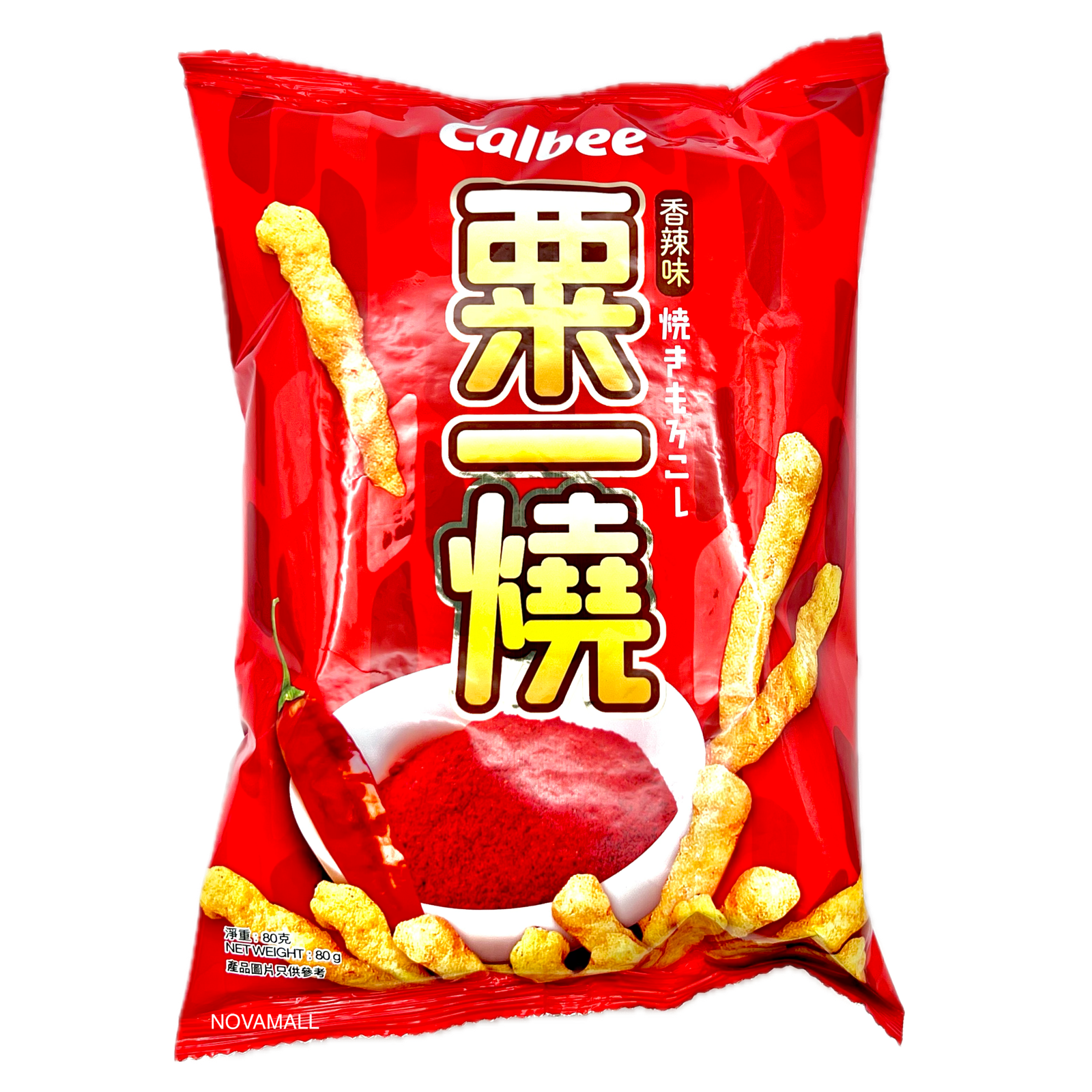 Calbee Hot & Spicy Grill-A-Corn カルビー グリルコーン スパイシー 80g