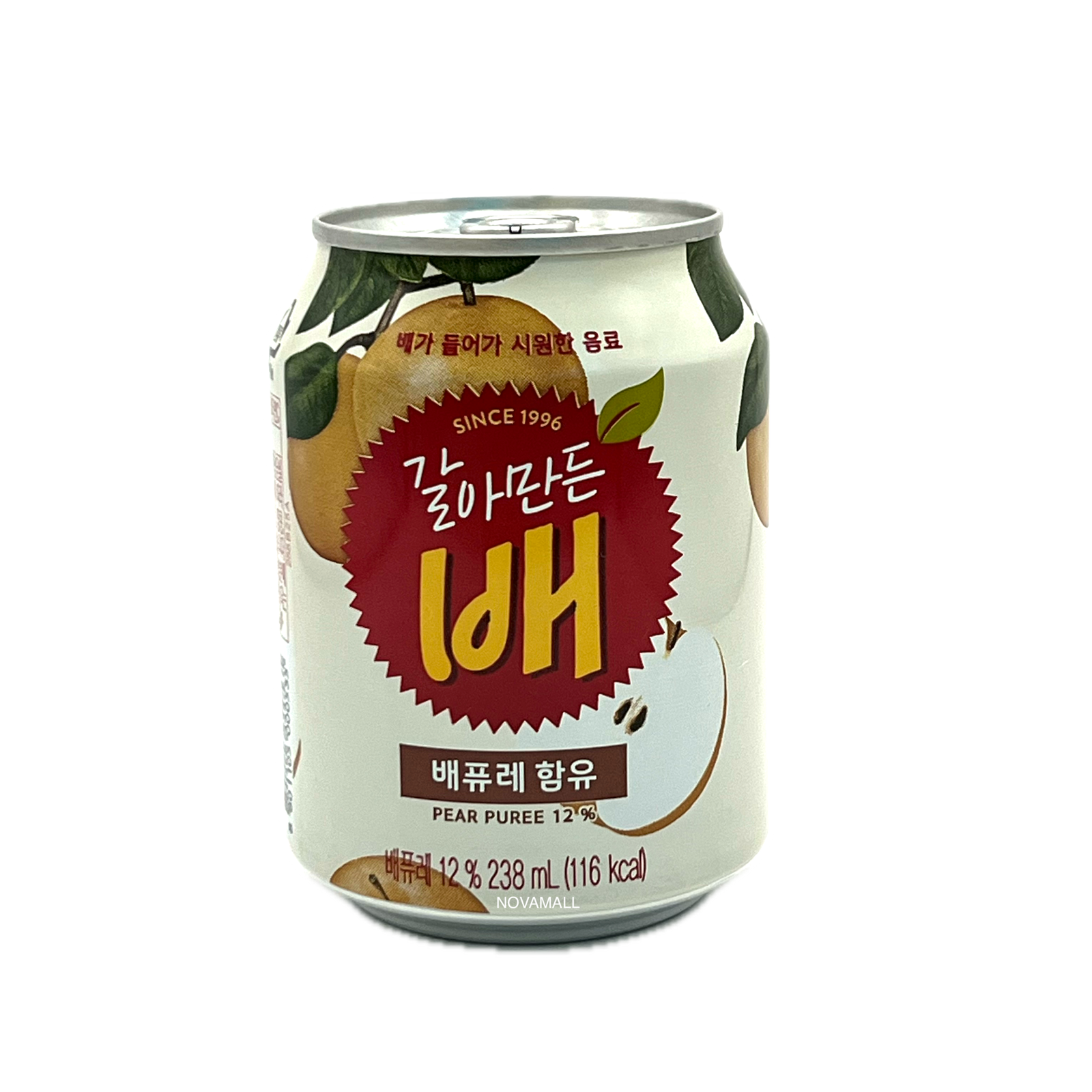 Haitai Crushed Pear Juice 갈아만든배 238mL