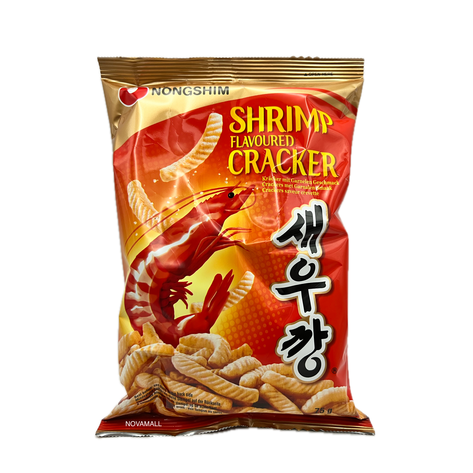 Nongshim Shrimp Cracker 농심 새우깡 75g
