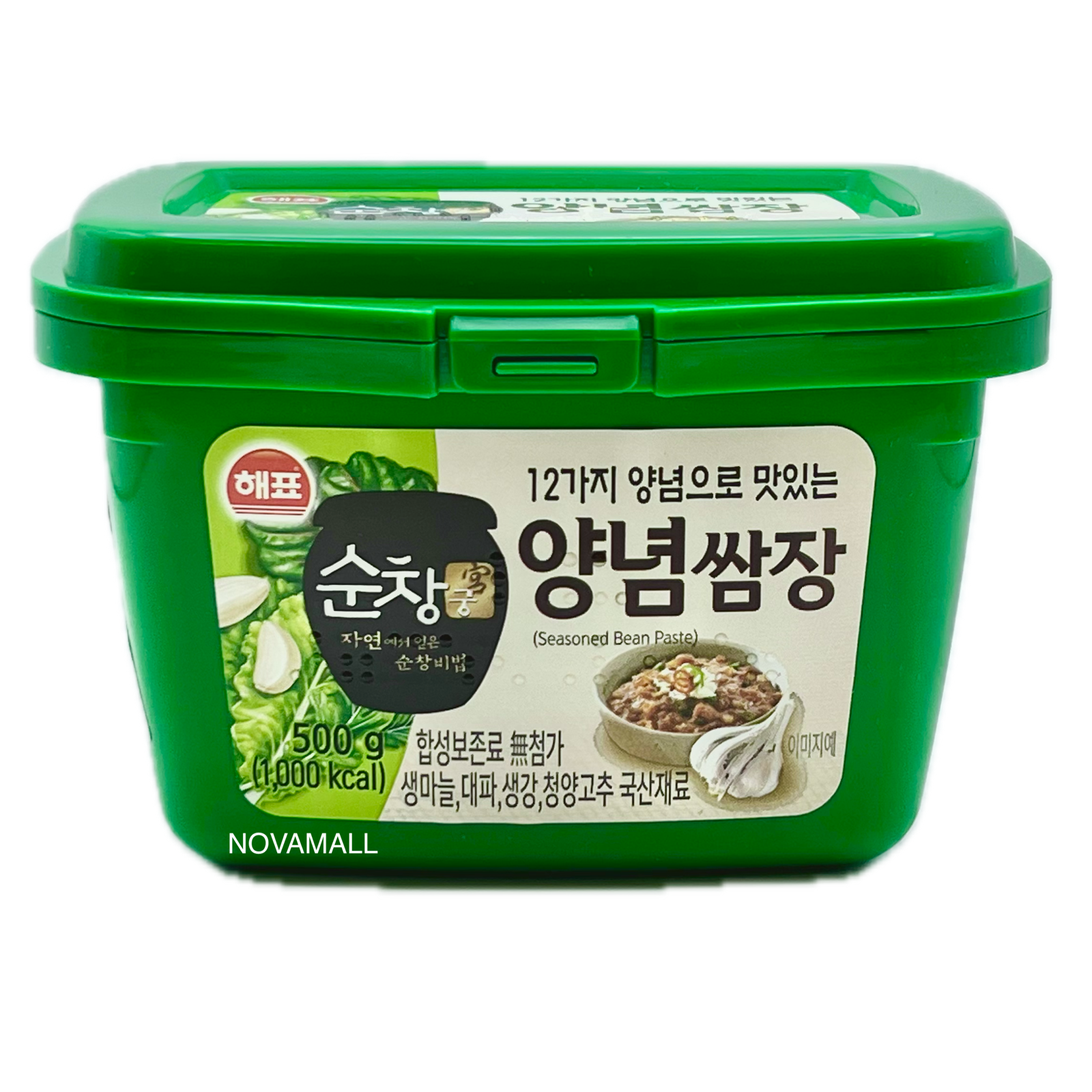 Sajo Haepyo Sunchanggung Seasoned Soybean Paste 해표 순창궁 12가지 양념쌈장 500g