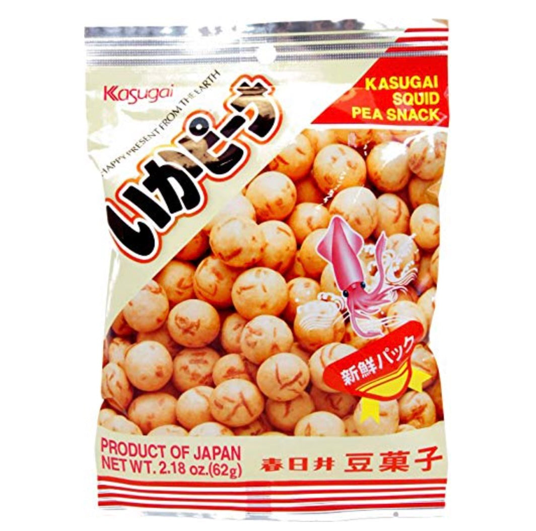 Kasugai Ika Peana Seasoned Peanut Snack 62g