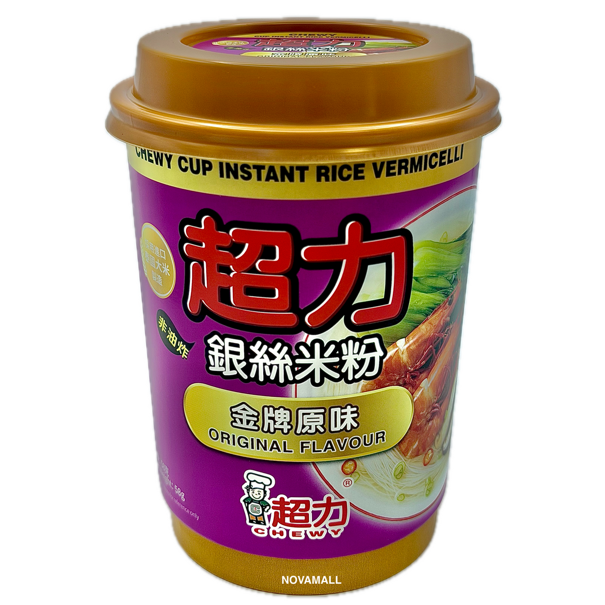 超力 原味杯裝銀絲米粉 58g