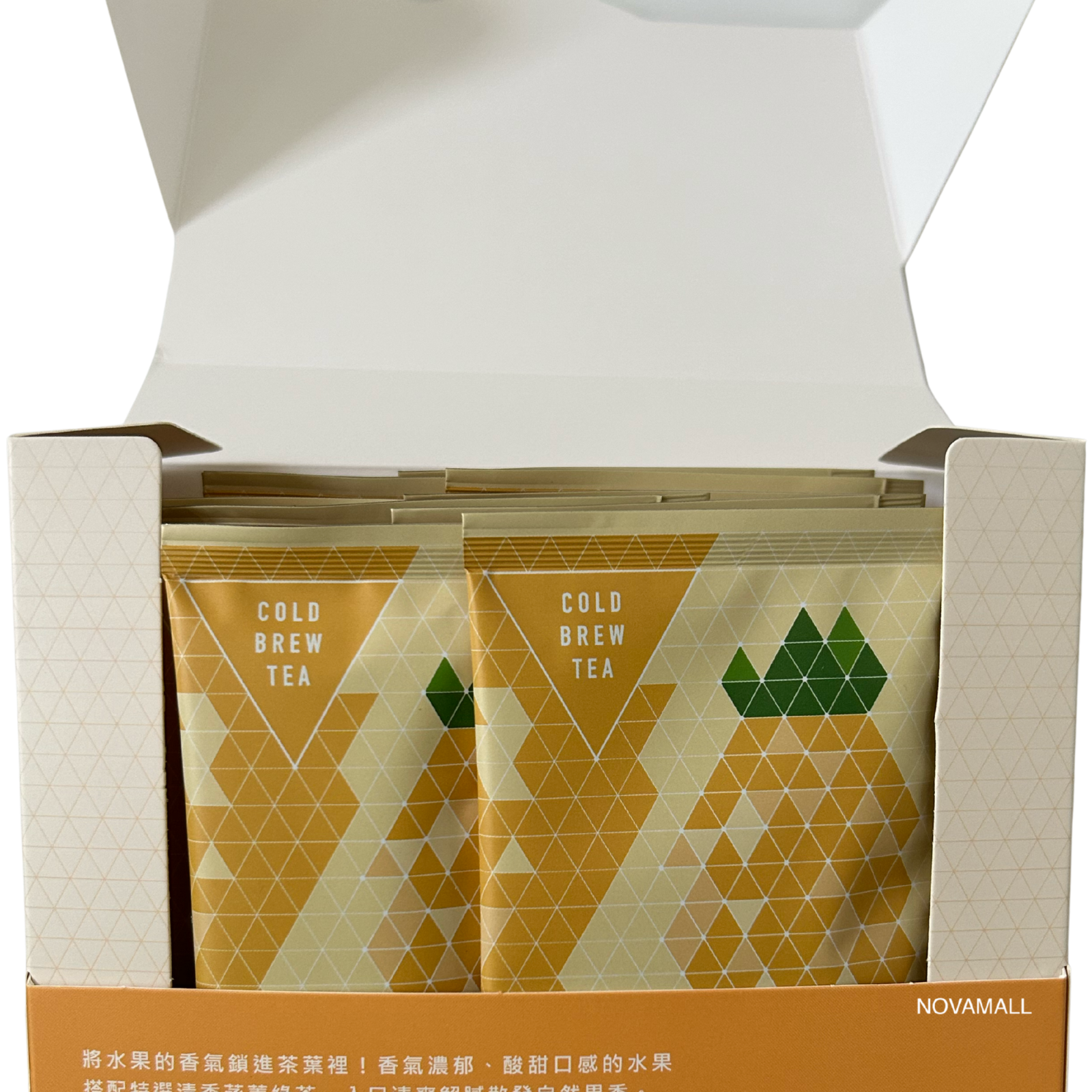 Fonming Tea Cold Brew Pineapple Oolong Tea 36g (12 Tea Bags)