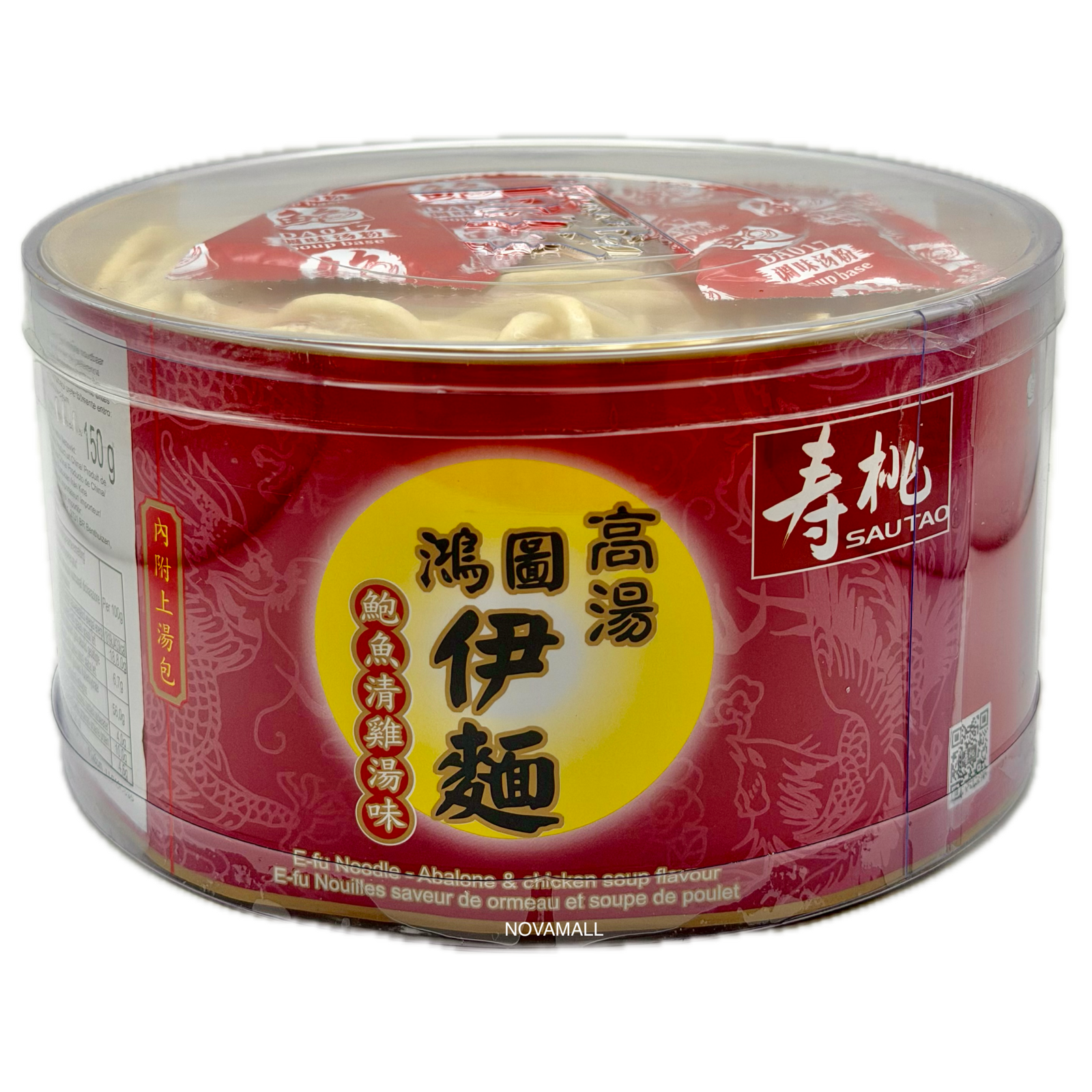 Sau Tao E-fu Noodle Abalone & Chicken Soup Flavour 150g