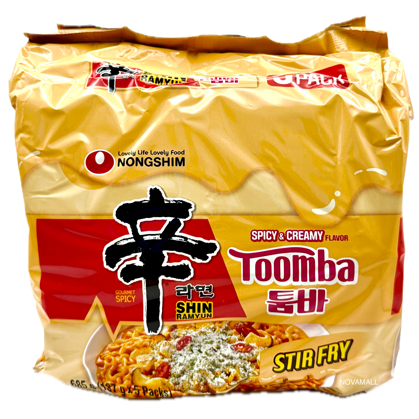 Nongshim Shin Ramyun Toomba Multipack 137g x 5