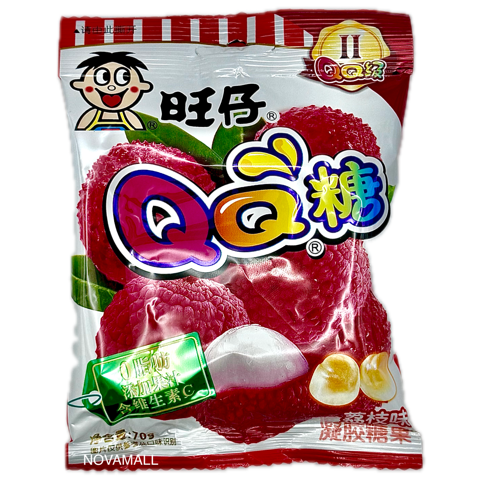 旺仔 QQ糖(荔枝口味) 70g